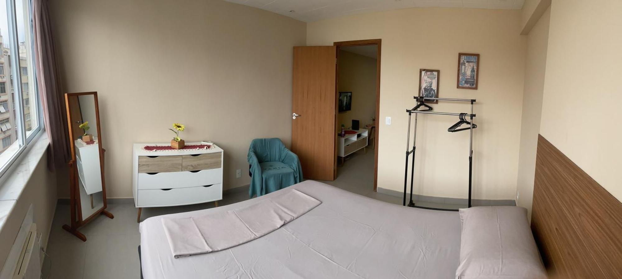 Apartamento Copacabana, Vista Para O Mar E Com Garagem Rio de Janeiro Exteriör bild