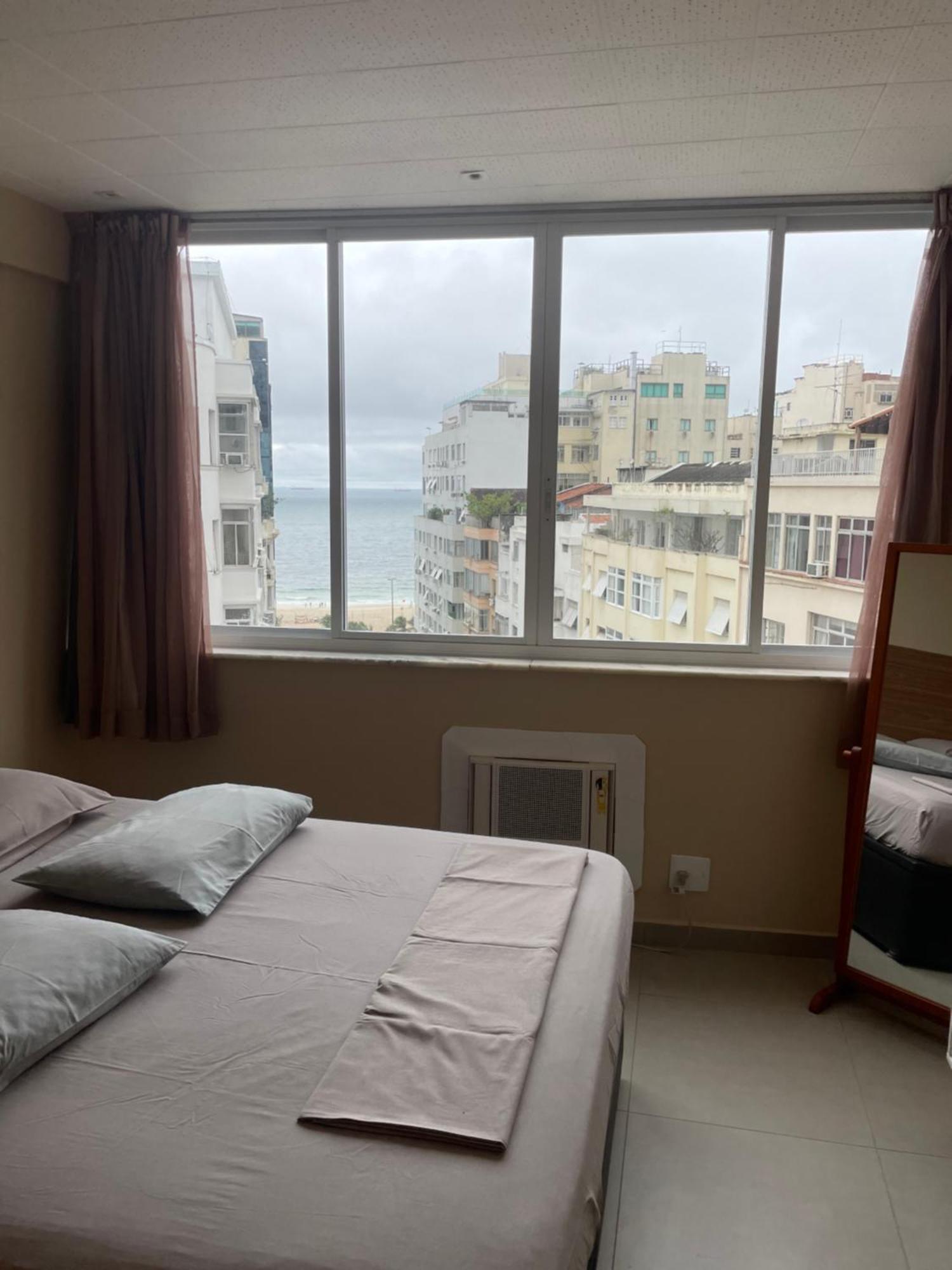 Apartamento Copacabana, Vista Para O Mar E Com Garagem Rio de Janeiro Exteriör bild